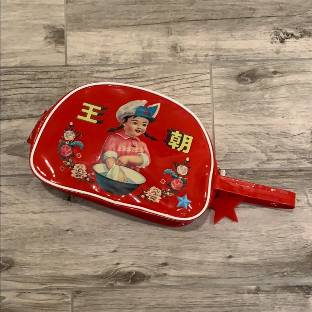 RARE Wu & Wu Dumpling Dynasty Zippered Wristlet